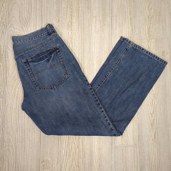 Urban Pipeline Mens 32/30 Denim Jeans Blue Straight Leg Relaxed Fit Pockets - Picture 6 of 6